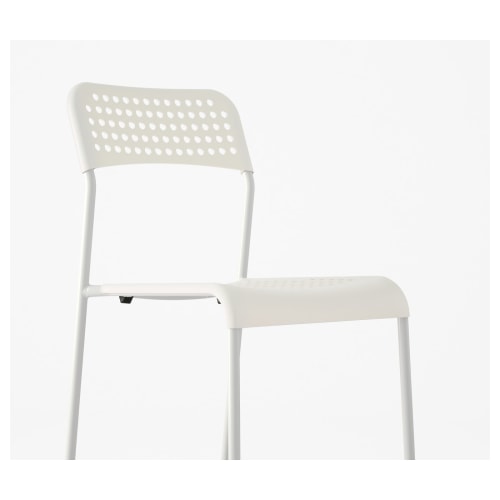Adde chair white top